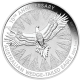 . 1 aaaacoin AUSTRALIA 1 DOLAR 2024 AGUILA WEDGE-TAILED EAGLE MONEDA DE PLATA silver OZ ONZA