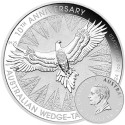 . 1 aaaacoin AUSTRALIA 1 DOLAR 2024 AGUILA WEDGE-TAILED EAGLE MONEDA DE PLATA silver OZ ONZA