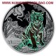 . @AGOTADA y RARA@ AUSTRIA 3 EUROS 2017 TIGRE MONEDA DE NICKEL SC @SE ILUMINA EN LA NOCHE@ Österreich Tiger Tier Euro Coin