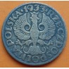 @MUY RARA@ POLONIA 2 GROSZE 1933 AGUILA KM.Y.9 MONEDA DE LATON MBC Poland