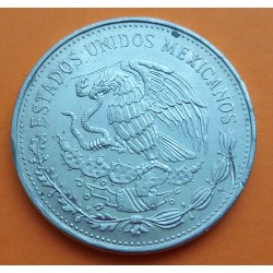 MEXICO 20 PESOS 1984 CULTURA MAYA KM.486 MONEDA DE NICKEL SC Mejico Mexiko coin