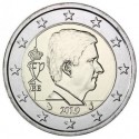 . 1 moneda @ESCASA @ BELGICA 2 EUROS 2019 REY ALBERTO KM.338 MONEDA CONMEMORATIVA SC Belgium