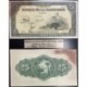 @MUY RARO@ MARTINICA 25 FRANCOS 1943 a 1945 DAMA CON FRUTAS y BARCO Pick 17 BILLETE SC @GRAN MANCHA@ UNC Martinique 25 Francs