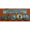 .ESPAÑA SERIE 1999 SC 1+5+10+25+50 + 100 PESETAS 1999 + 200 PESETAS 1999 + 500 PESETAS 1999 JUAN CARLOS I