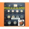 . 1 aacoin x @ENVIO YA@ HOJA PARDO PARA ESPAÑA MONEDAS EURO 2024 + 2 Euros 2024 POLICIA y SEVILLA + 40 Euros PLATA