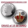 . 1 aaaaacoin @ENVÍO INMEDIATO@ ESPAÑA 40 EUROS 2024 X ANIVERSARIO DE LA PROCLAMACIÓN REY FELIPE VI MONEDA DE PLATA SC FNMT