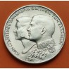 GRECIA 30 DRACMAS 1964 BODA REAL REY CONSTANTINO II y ANA MARIA KM.87 MONEDA DE PLATA EBC Greece 30 Drachmai silver