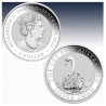 . 1 aacoin @ÚLTIMA MONEDA de ISABEL II@ AUSTRALIA 1 DOLAR 2023 SILVER SWAN Cisne PLATA cápsula Dollar ONZA OZ