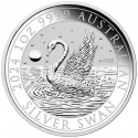 . 1 aaaacoin @1ª MONEDA de CARLOS II@ AUSTRALIA 1 DOLAR 2024 SILVER SWAN Cisne PLATA cápsula Dollar ONZA OZ