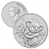 . 1 aaacoin @1ª MONEDA con CHARLES III@ AUSTRALIA 1 DOLAR 2024 KOALA Edición PERTH MINT MONEDA DE PLATA capsula ONZA OZ silver