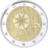 . 1 aaacoin @4/JUNIO Envío@ ESTONIA 2 EUROS 2024 ACIANO FLOR NACIONAL 1ª MONEDA CONMEMORATIVA Eesti Estonie euro coin