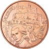 AUSTRIA 10 EUROS 2014 AMADEUS MOZART y CASTILLO Región de SALZBURGO MONEDA DE COBRE SC Osterreich