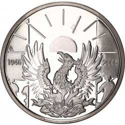 BELGICA 10 EUROS 2005 1945 ARMISTICIO 2ª GUERRA MUNDIAL KM.252 MONEDA DE PLATA PROOF Belgien silver