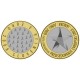 @SACADA DE CARTERA - SU 1º MONEDA DE ESTE VALOR@ ESLOVENIA 3 EUROS 2008 PRESIDENCIA DE LA UNION EUROPEA BIMETALICA SC Slovenia