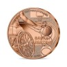 . 4 monedas x FRANCIA 1/4 EURO 2023 GOLF BASKET GIMNASIA BREAKDANCE Olimpiada de París 2024 COBRE SC