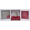 . 3ª MONEDA - CRISTAL DE SWAROVSKI AUSTRIA 20 EUROS 2022 TIGRE PLATA ESTUCHE Serie LOS OJOS DEL MUNDO Asian Tiger