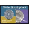 HOLANDA 5 EUROS 2006 REINA BEATRIZ y ANTIGUO 1 FLORIN 1806 MONEDA DE PLATA SC PLATA en COINCARD The Netherlands 0,37 ONZAS