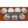 . 10 monedas 5,35 ONZAS PLATA PURA x ESPAÑA 12 EUROS 2002+2003+ 2004 x2 +2005+2006+2007+2008+2009+2010 SC