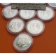 . 10 monedas 5,35 ONZAS PLATA PURA x ESPAÑA 12 EUROS 2002+2003+ 2004 x2 +2005+2006+2007+2008+2009+2010 SC