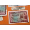 . 1 Billete SC con IMPERFECCIONES x ESPAÑA 10 PESETAS 1935 DAMA Serie A Pick 86 II REPUBLICA ESPAÑOLA L/5
