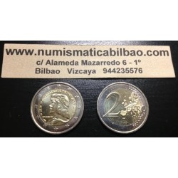MONACO 2 EUROS 2012 REY LUCIEN I 500 AÑOS DE SOBERANIA @RARA@ SC BIMETALICA MONEDA CONMEMORATIVA