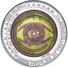 AUSTRIA 25 EUROS 2020 BIG DATA TELEOBJETIVO OJO QUE VIGILA MONEDA DE PLATA NIOBIO Estuche Niob silver