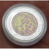 AUSTRIA 25 EUROS 2020 BIG DATA TELEOBJETIVO OJO QUE VIGILA MONEDA DE PLATA NIOBIO Estuche Niob silver