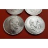 4 monedas x 100 PESETAS 1966 * 66 + 67 + 68 + 70 FRANCO ESTADO ESPAÑOL PLATA KM.797 SC España ESTRELLAS PERFECTAS