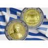 . 1 aaaacoin @12/JULIO Envío@ GRECIA 2 EUROS 2024 PENELOPE DELTA + DEMOCRACIA @2 MONEDAS CONMEMORATIVAS@ Greece