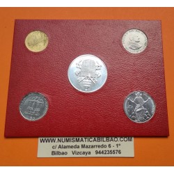 @OFERTA@ SOUVENIR VATICANO 20+50+100 LIRAS 1985 - 1986 - 1987 y MEDALLA PAPA JUAN PABLO II COBRE BAÑO DE PLATA SC-