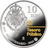 . 1 aaacoin @ENVÍO HOY@ ESPAÑA 10 EUROS 2024 BICENTENARIO DEL TESORO PÚBLICO MONEDA DE PLATA ESTUCHE FNMT