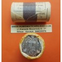 . 25 monedas x ESPAÑA 100 PESETAS 1975 * 19 76 CARTUCHO ORIGINAL FNMT JUAN CARLOS I NICKEL SC