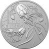 . 1 aaaaacoin AUSTRALIA 1 DOLAR 2023 MEDUSA BOX JELLYFISH Serie ANIMALES PELIGROSOS 4ª MONEDA DE PLATA ONZA OZ cápsula