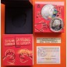 . 1 aaacoin @ENVIO HOY@ ESPAÑA 10 EUROS 2024 CAMPEONATO DE FUTBOL UEFA EURO MONEDA DE PLATA @COLORES@ ESTUCHE FNMT