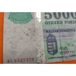 HUNGRIA 5000 FORINT 2006 GROF SZECHENYI ISTVAN y PALACIO REAL Pick 191B BILLETE CIRCULADO Hungary @PVP NUEVO 100€@