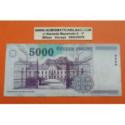 HUNGRIA 5000 FORINT 2006 GROF SZECHENYI ISTVAN y PALACIO REAL Pick 191B BILLETE CIRCULADO Hungary @PVP NUEVO 100€@