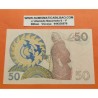 @PVP NUEVO 90€@ SUECIA 50 KRONOR 1981 R REY GUSTAVO III Pick 53C BILLETE CIRCULADO Sweden 50 Coronas