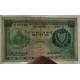 @MUY RARO - PVP NUEVO 800€@ CHIPRE 500 MILS 1968 BOSQUE y MONTAÑA Pick 42A BILLETE CIRCULADO Central Bank of CYPRUS