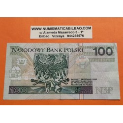 @PVP NUEVO 125€@ POLONIA 100 ZLOTY 1994 WLADISLAW Pick 176 BILLETE CIRCULADO y RARO Poland