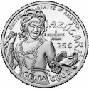 . 1 aaaacoin @ENVIO HOY@ ESTADOS UNIDOS 25 CENTAVOS 2024 D CELIA CRUZ American Women Quarter 14ª / 20º MONEDA DE NICKEL