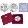 @NO ESTUCHE@ AUSTRIA 20 EUROS 2002 REY FERDINAND I KM.3097 MONEDA DE PLATA PROOF CÁPSULA Österreich