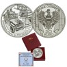 AUSTRIA 20 EUROS 2003 PLAN MARSHALL JEEP WWII KM.3107 MONEDA DE PLATA PROOF Österreich Nachkriegszeit