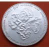 HOLANDA 50 GULDEN 1990 REINA BEATRIZ y BUSTOS DE 4 REINAS KM.214 MONEDA DE PLATA SC + IMPERFECCIONES The Netherlands