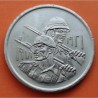 @ESCASA - ESTUCHE OFICIAL@ IRAK 500 FILS 1971 SOLDADOS IRAQI ARMY KM.132 MONEDA DE NICKEL SC + IMPERFECCIONES Iraq coin