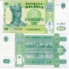 @ESCASO@ MOLDAVIA 20 LEI 1997 REY ESTEBAN y CASTILLO Color Verde Pick 13 BILLETE SC Moldova UNC BANKNOTE