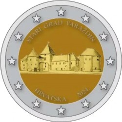 . 1 aaacoin @ENVÍO HOY@ CROACIA 2 EUROS 2024 CIUDAD DE VARAZDIN 1ª MONEDA BIMETALICA SC @COINCARD - ESCASA@ 195.000 uds