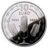 . 1 aaaaacoin @ENVÍO HOY@ ESPAÑA 10 EUROS 2024 CENTENARIO DE LA RADIO Tirada 5.000 MONEDA PLATA ESTUCHE FNMT