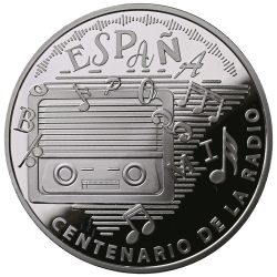 . 1 aaaaacoin @ENVÍO HOY@ ESPAÑA 10 EUROS 2024 CENTENARIO DE LA RADIO Tirada 5.000 MONEDA PLATA ESTUCHE FNMT