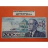 @PVP NUEVO 130€@ MARRUECOS 200  DIRHAMS 1987 REY HASSAN II TOUAREGS y BARCO VELERO Serie 360644 Pick 66A BILLETE MBC- Morocco