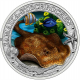 . 1 aacoin AUSTRIA 3 EUROS 2024 RAYA AMARILLA Vida Marina @COLORES@ 9ª MONEDA DE NICKEL Jamaika